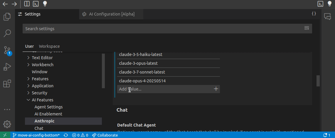 Claude 4 Configuration